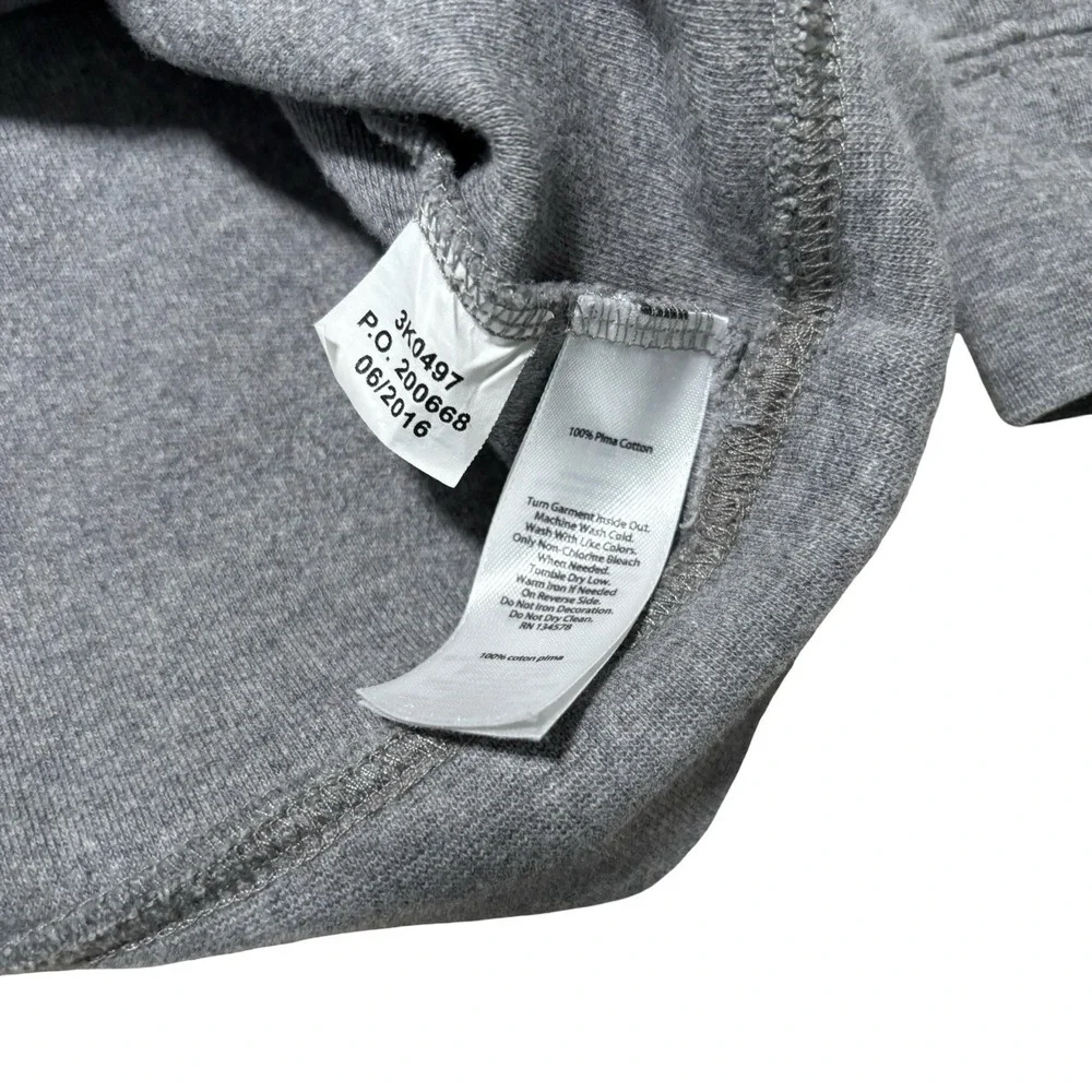Vineyard Vines Men's 1/4 Zip Pullover Sweatshirt Gray Size Small 19 x 24
